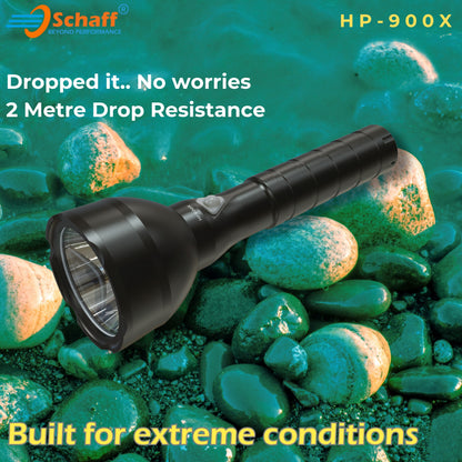 Schaff HP-900X Rechargeable LED Flashlight